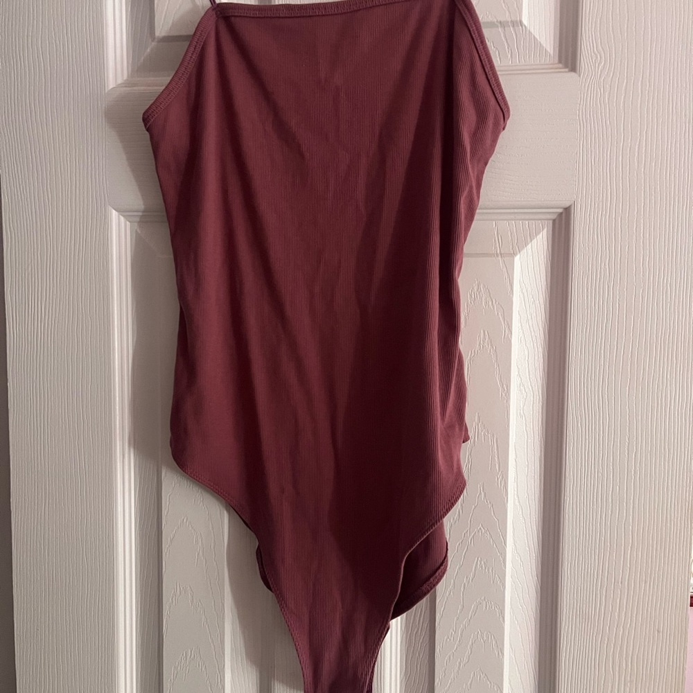 Wild Fable Maroon Bodysuit